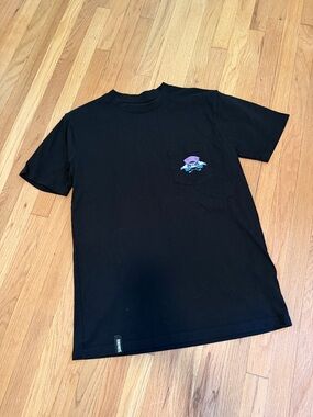 Fortnite Black Pocket Graphic Men’s T-Shirt